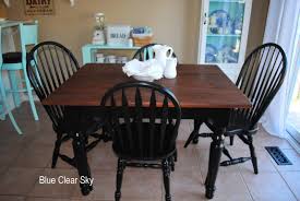 Four Farm Tables Painted Kitchen Tables Pine Furniture Makeover Rustic Pine Furniture