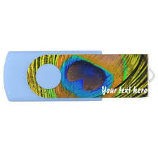 Feather Usb Swivel Flash Drive 8gb College Gift Idea Customize Diy Unique Special Thumb Drive College Gifts Usb