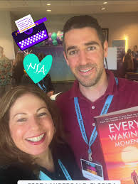 I met author Christopher Anderson, author of “Every Waking Moment” an  amazing read or