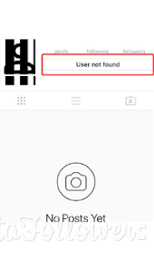 If the system cannot find the user name, you may have been blocked by this profile. How Can I See Who Blocked Me On Instagram Instafollowers