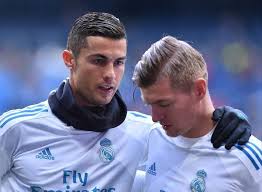 A possible real madrid reunion? Cristiano Ronaldo Toni Kroos Realmadrid Ronaldo Toni Kroos Cristiano Ronaldo