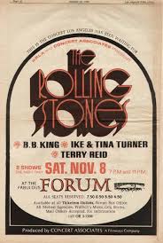 The Rolling Stones 11 8 1969 First Show Fabulous Forum Inglewood Rolling Stones Poster Rolling Stones Concert Vintage Concert Posters