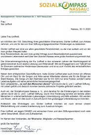 G Und I Leifheit Stiftung Nassau Gunter Leifheit Unternehmer Mit Herz