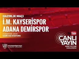 Kayserispor (1.) adana demirspor (2.) 8.000. Istikbal Mobilya Kayserispor Adana Demirspor Youtube