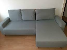 It's fine if you're not tall, but i'm tall and really find it the worst aspect of the sofa. L Sofa Ikea Delsbo In Nordrhein Westfalen Mulheim Ruhr Ebay Kleinanzeigen