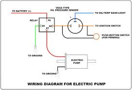 Hunter pump start relay wiring diagram sample. Wiring Diagram For An Electric Fuel Pump And Relay