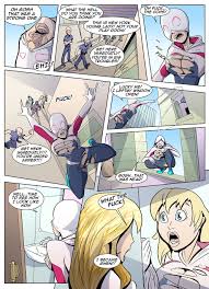 Spidergwen Swap Bodies - Spider-Man (Lulart) | 18+ Porn Comics