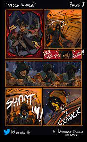 Knock, Knock, page 7 of my fan comic is done, hope you all enjoy! Full  album in the comments. : rdarkestdungeon