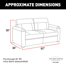 Просто так, возьму тебе и позвоню!!! Buy Thomas Payne 62 Tri Fold Sofa For 5th Wheel Rvs Travel Trailers And Motorhomes Online In Indonesia B08x25jv5p