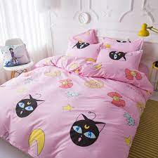 1995/the bibb company where i bought it from: Sailor Moon Bedding Set Duvet Cover With Pillowcase Bedding Set Wish