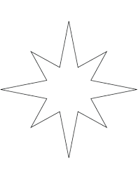 Use these printable star templates as embellishments for your next diy project, holiday card, or even to help kids practice cutting skills. Six Point Star Coloring Page