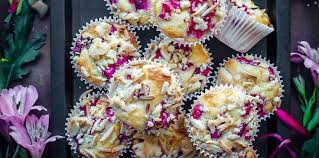 Muffins Rhubarbe Amandes Recept Rabarber