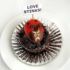 Love Stinks On A Cupcake Anti Valentines Day Valentine Day Cupcakes Sweet Treats