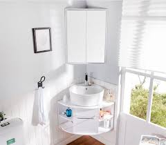 Do you suppose corner cabinet for bathroom appears to be like nice? Triangle Bathroom Cabinet Toilet Corner Cabinet 90 Degree Corner Bathroom Pvc Cabinet Right Angle Wash Basin Buy Toilet Corner Cabinet Triangle Bathroom Cabinet Bathroom Pvc Cabinet Product On Alibaba Com