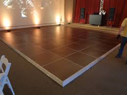 Wooden Dancefloor With Edging Dance Floor Wooden Event Services
