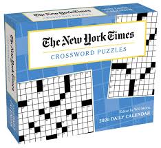 New York Times Crossword Puzzles 2020 Day To Day Calendar