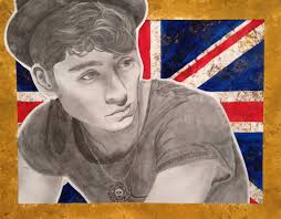Drawing By Kresta Mansfield Art Drawings Male Sketch