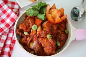 Ayam Masak Ros Resipi Citarasawan Makanan Masakan
