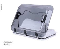 Maybe you would like to learn more about one of these? Roof Hood 450x400mm Incl Sealing Ring Without Forced Ventilation Motorhome Rooflights Motorhome Skylight Campervan Skylight Van Widnows Caravan Windows Camper Windows Blinds Vents Camping Shop Reimo Pan