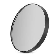 Jiben flexible gooseneck led lighted 10x magnifying makeup mirror with power locking suction cup, bright diffused light and 360 degree swivel, portable cordless travel and home bathroom vanity mirror. Magnification Small Round Mirror With Suction Cup Makeup Mirror 8 8cm Magnification Makeup Mirror Model Black Ten Times Alexnld Com