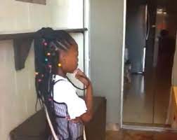 Rainbow braiding hair pre stretched ombre jumbo box braids hair extensions kanekalon . Watch Kid Loses It After Mom Botches Sho Madjozi Hairstyle Video Swisher Post News