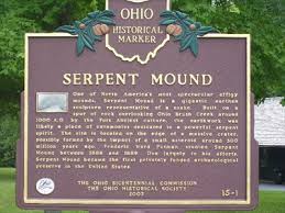 Serpent Mound : Marker #15-1 - Ohio Historical Markers on ...