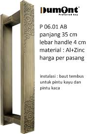 Tksh byk sdh memberikan referensi gambarnya Pull Handle Antik Dumont Preferred Key