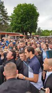 Recensisci per primo federe cuscini divertenti annulla risposta. Roger Federer After The Match On The Way To The Press Conference Rf Beats Oscar Otte And Wins 6 4 6 3 6 4 Round Of 32 At Roland Garros Court Philippe Chatrie