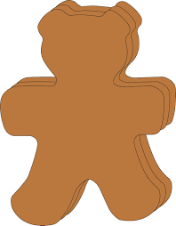 Useful for so many purposes. Teddy Bear Single Color Super Cut Outs 8 X 10 Walmart Com Walmart Com