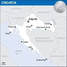 Satelitska karta i udaljenosti gradova za hrvatska. Vodic O Otvaranju Tvrtke U Hrvatskoj