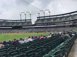 Comerica Park Section 139 Home Of Detroit Tigers