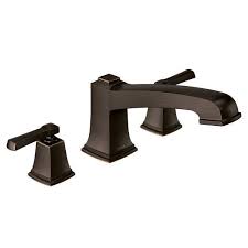 boardwalk two handle roman tub filler