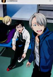 ヴィクトル・ニキフォロフ, vikutoru nikiforofu) is a figure skater, coach and choreographer, yuri katsuki's (presumed) young uncle. Yuuri Katsuki Victor Nikiforov Yuri On Ice Novocom Top