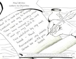He took long journeys to tell others the good news. Paul Writes Letters To Churches Teach Us The Bible