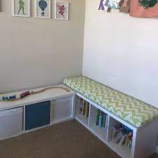 ikea kallax custom cushion playroom nursery organization bench seat ikea expedit replacement individuelle kissen ikea ideen ikea