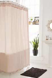 Magical Thinking Pompom Shower Curtain Urban Outfitters Curtains Pink Shower Curtains Magical Thinking