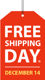 There's even free shipping day, an entire shopping holiday dedicated to providing free shipping with delivery by christmas eve. About Free Shipping Day Learn About Our Shopping Holiday