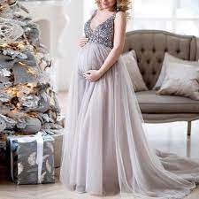 Maybe you would like to learn more about one of these? Sexy Women Femme Enceinte Jarretelles Col V Sequins Robe Cocktail Argent Cdiscount Pret A Porter
