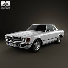 Mercedes Benz Sl Class R107 Coupe 1972 3d Model Mercedes Benz Old Mercedes Mercedes Benz Classic