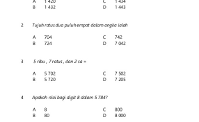 Rpt modular matematik t3 kssr semakan 2019. Soalan Matematik Tahun 3 2019 Contoh Chip Dokterandalan