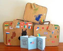 Disney Com The Official Home For All Things Disney Cardboard Suitcase Cardboard Crafts Diy For Kids