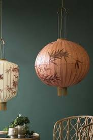 These japanese lamps made with rice paper provide a typical atmosphere in your home as well as lighting for both light source and serenity. Traditional Japanese Lantern Ceiling Light Terracotta Globe Bedroom Ceiling Light Lantern Ceiling Lights Paper Lantern Decor