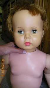 Doll's Head Only, Rare and very HTF Straight Blond Hair Pixie cut Penny  Playpal