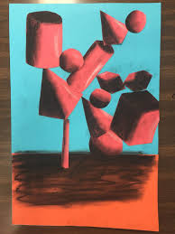 4th Grade Shaded Forms Elements Of Art Principles Of Art Formal Elements Of Art