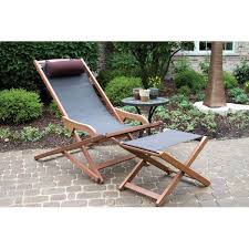 Outdoor Interiors Beach Chair With Pillow Beach Chairs Folding Beach Chair Outdoor