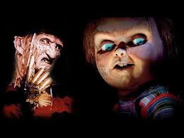 Freddy Krueger Vs Jason Vs Michael Myers Vs Chucky Pin By Madhotcomicsplus Com On Celebrity Interviews Chucky Freddy Horror