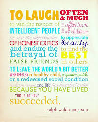 The Definition Of Success Poetry Motivation Words Quote Qotd Love Inspire Happ Emerson Quotes Ralph Waldo Emerson Quotes Quote Posters