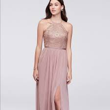 Rose gold wedding ideas that make a statement rosegoldwedding weddinginspiration weddingtrends rosegoldtrends martha rose gold davids bridal wedding flowers. David S Bridal Dresses Rose Gold Bridal Dress Poshmark