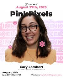 ✨ Meet this week's Pink Pixels guests! Join us tomorrow, Aug 26 @ 3PM ET —  live