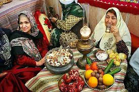 Iranian Celebration Of Winter On Yalda Night